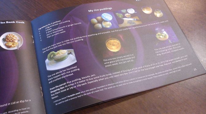 Pumpkin seed and oats cake