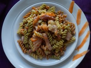 Creamy fusilli